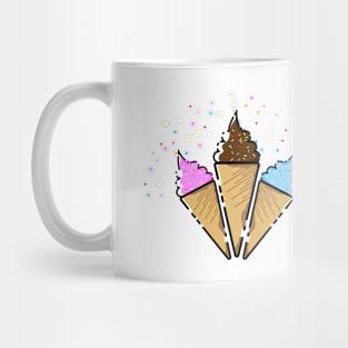 ice cream toon 2 Mug